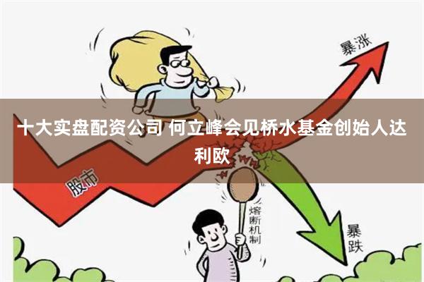 十大实盘配资公司 何立峰会见桥水基金创始人达利欧